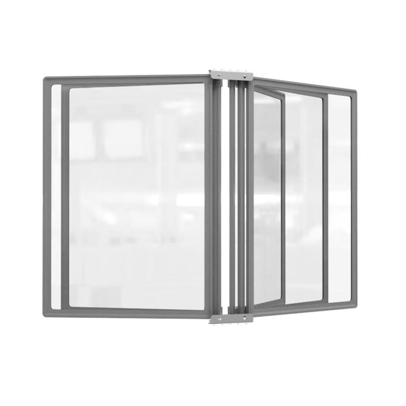 Демосистема настенная Promega office 5 панелей А2, пластик