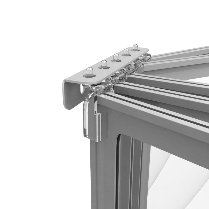 Демосистема настенная Promega office 5 панелей А2, пластик