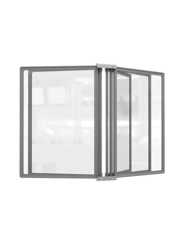 Демосистема настенная Promega office 5 панелей А2, пластик