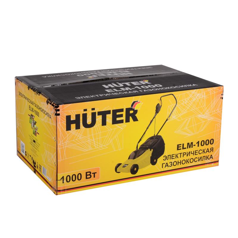Газонокосилка электрическая ELM-1000 Huter 70/4/3