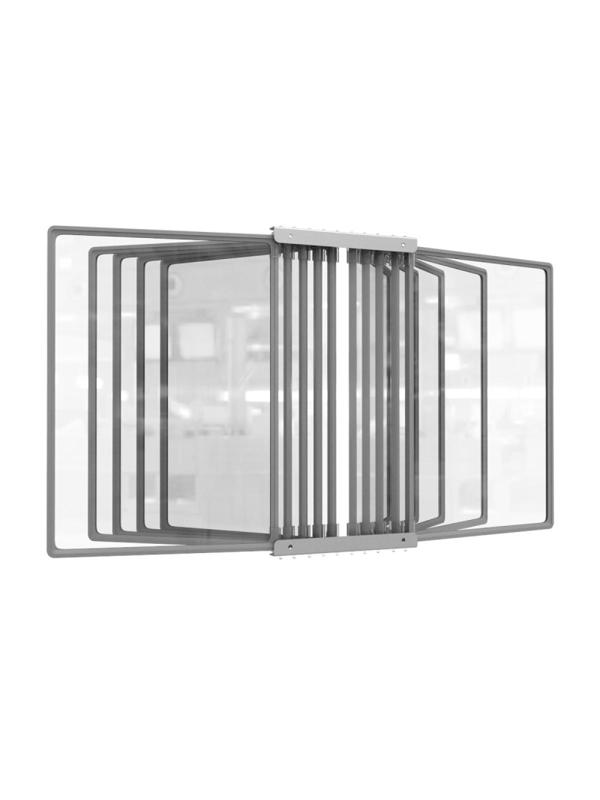 Демосистема настенная Promega office 10 панелей А3, пластик