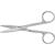 Ножницы с двумя острыми концами, горизонт. изог., 140мм 11-104-14