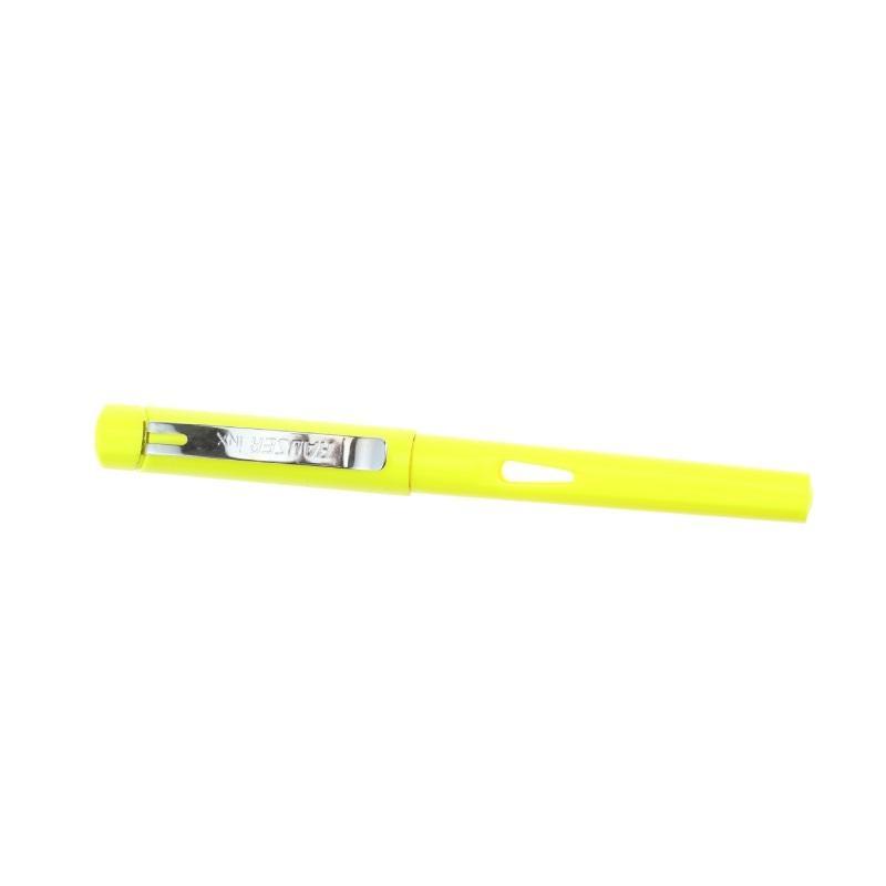 Набор Ручка перьевая Hauser NEON + два картриджа желтая H6105-yellow