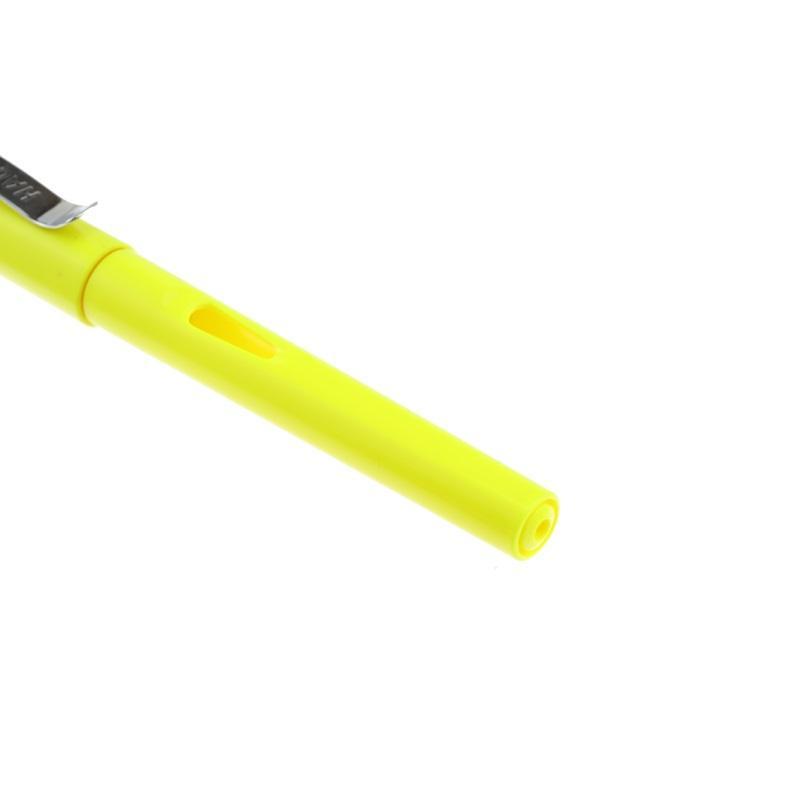 Набор Ручка перьевая Hauser NEON + два картриджа желтая H6105-yellow