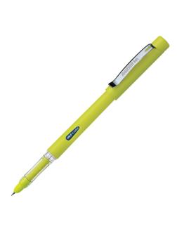 Набор Ручка перьевая Hauser NEON + два картриджа желтая H6105-yellow