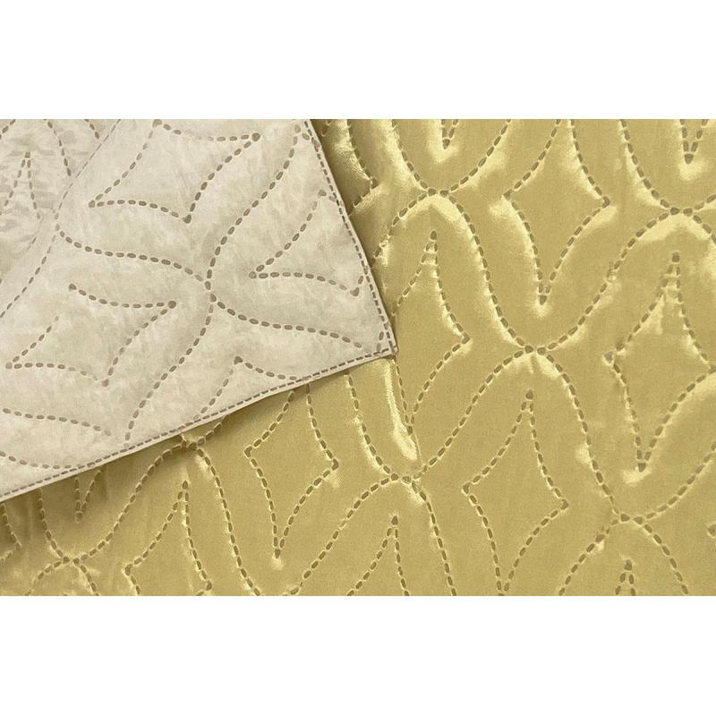 Покрывало Ника 140х200см,атлас-сатин, бежевый