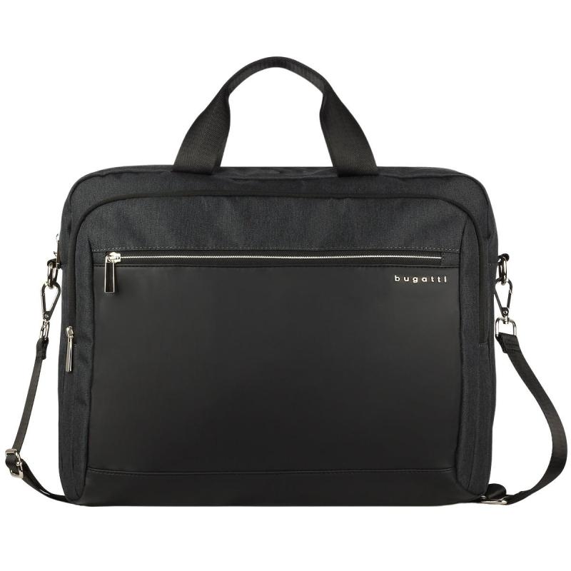 Портфель мужской BUGATTI серия Sera,антрац.,полиэстер, 40х11х34см,49630213