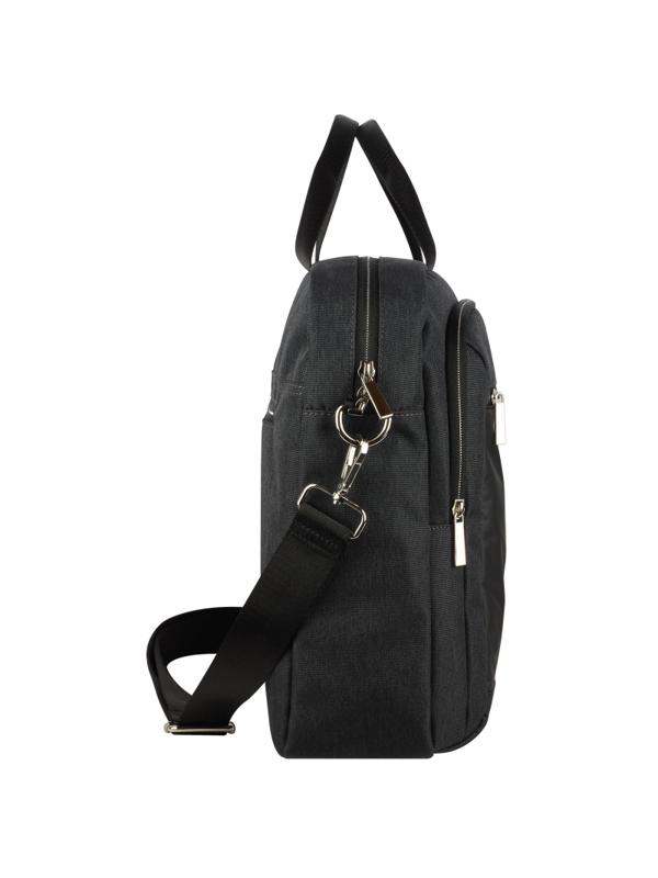 Портфель мужской BUGATTI серия Sera,антрац.,полиэстер, 40х11х34см,49630213