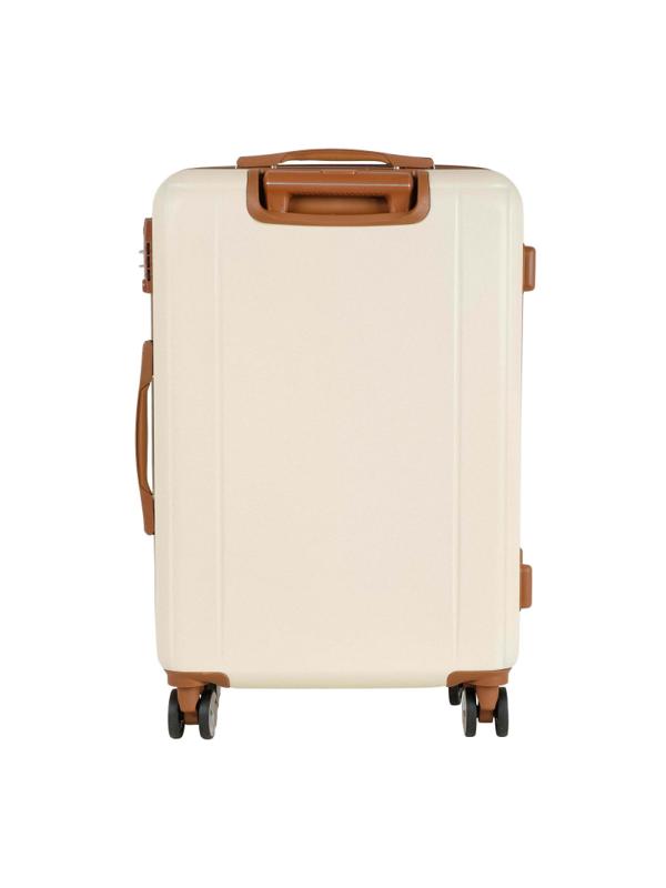 Чемодан средний,Beige бежевый (24) пластикABS,РР5509