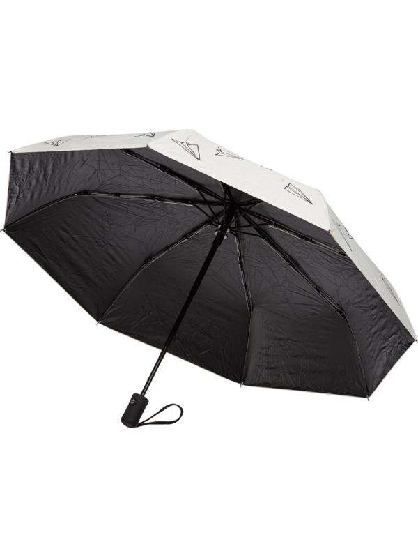 Зонт полный автомат, Самолетики, белый,HD-U28 white