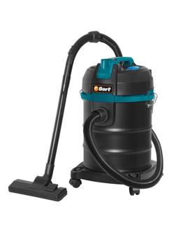 Пылесос строительный BORT BSS-1525 BLACK, 25 л (93412604)