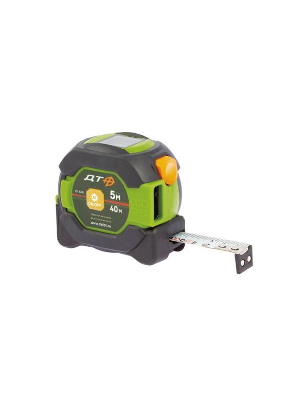 Дальномер Рулетка 5М с лазерным дальномером 40М Дело Техники 101840