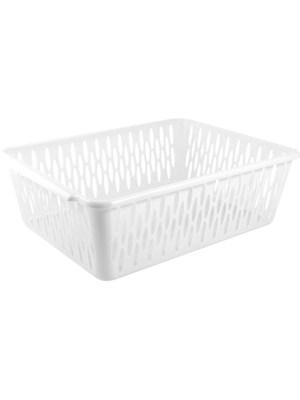 Контейнер для хранения Keeplex Light L 38х27,5х12см белое облако