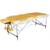 Массажный стол DFC NIRVANA Elegant PREMIUM 186х70х5см алюм. ножки оранж/беж