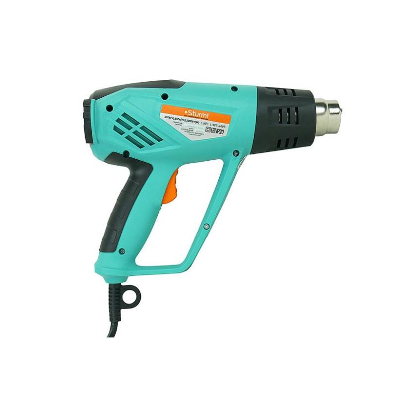Фен технический Sturm! 2000Вт, ЖК диспл, 5 насадок (HG2003LCD)