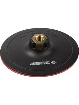 Тарелка опорная ЗУБР Мастер для УШМ липучка, d125мм, М14 (3578-125)