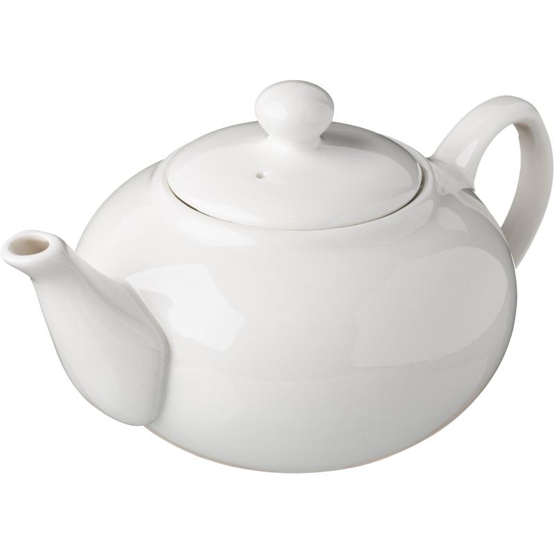 Чайник заварочный 'Кунстверк';фарфор;450мл;D=75,H=75,L=175мм;белый 03150395