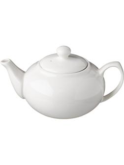 Чайник заварочный 'Кунстверк';фарфор;450мл;D=75,H=75,L=175мм;белый 03150395