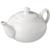 Чайник заварочный 'Кунстверк';фарфор;450мл;D=75,H=75,L=175мм;белый 03150395