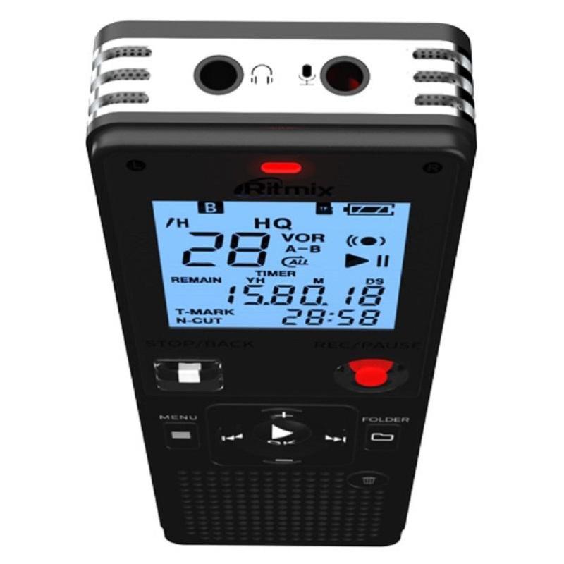 Диктофон цифровой Ritmix RR-820 16Gb Black