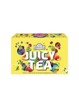 Чай Ahmad Tea Juicy Tea Ассорти чайное 12 вкусов, 60пак N074
