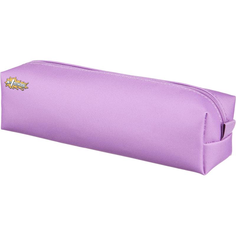 Пенал №1School сиреневый, ПМО 31-20, ткань мягкий,  210х50х60