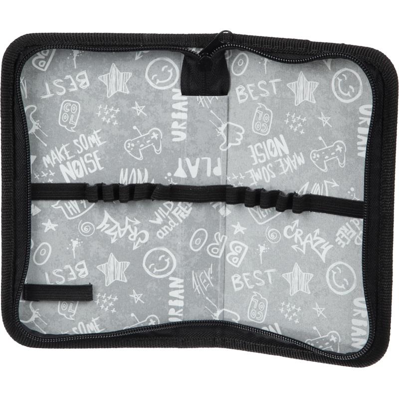 Пенал №1School Football 1 отд., ламинат, софт тач, 190x110 мм,ПКК 03-6