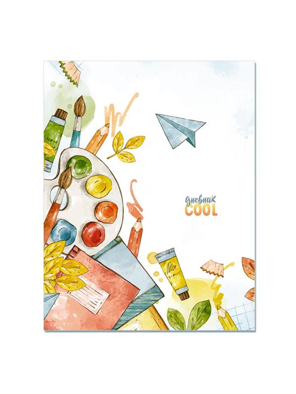 Дневник школьный млад.кл,7БЦ глянц.лам.48л. Школьные предметы,C4072-82