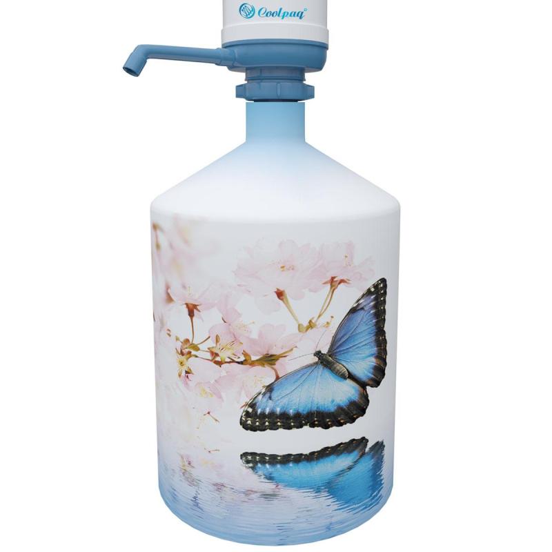 Чехол для бут воды19л NatureP12-03,Cherry Blossom3,Розовая сакура(для помпы