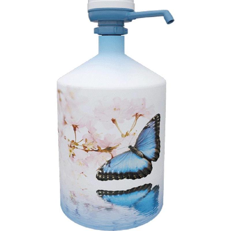 Чехол для бут воды19л NatureP12-03,Cherry Blossom3,Розовая сакура(для помпы