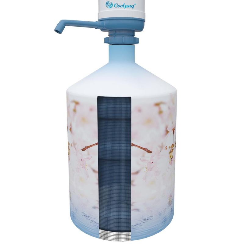 Чехол для бут воды19л NatureP12-03,Cherry Blossom3,Розовая сакура(для помпы