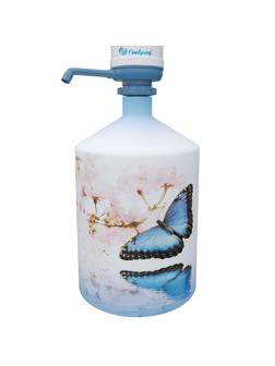 Чехол для бут воды19л NatureP12-03,Cherry Blossom3,Розовая сакура(для помпы