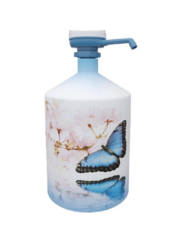 Чехол для бут воды19л NatureP12-03,Cherry Blossom3,Розовая сакура(для помпы