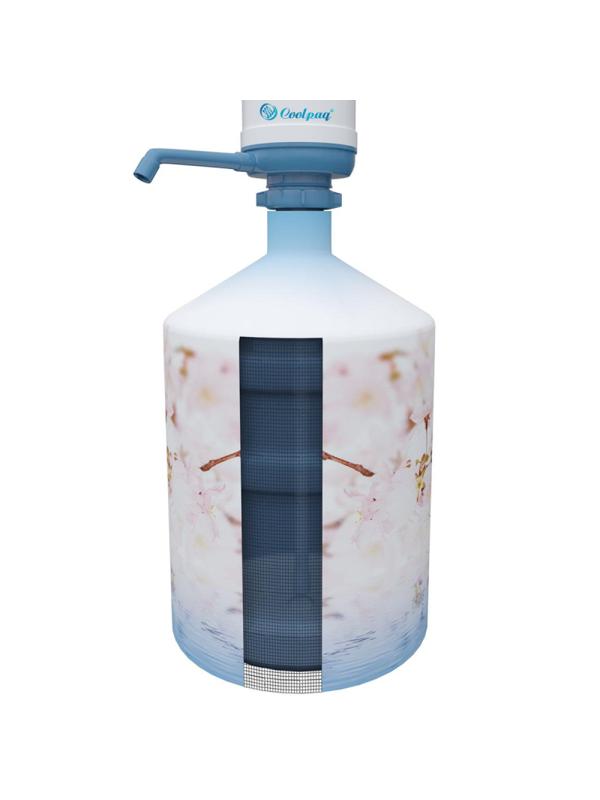 Чехол для бут воды19л NatureP12-03,Cherry Blossom3,Розовая сакура(для помпы