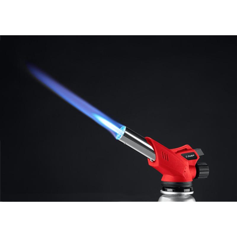 Горелка газовая ЗУБР ГМ-350  с пьезоподжигом, на баллон (55553)