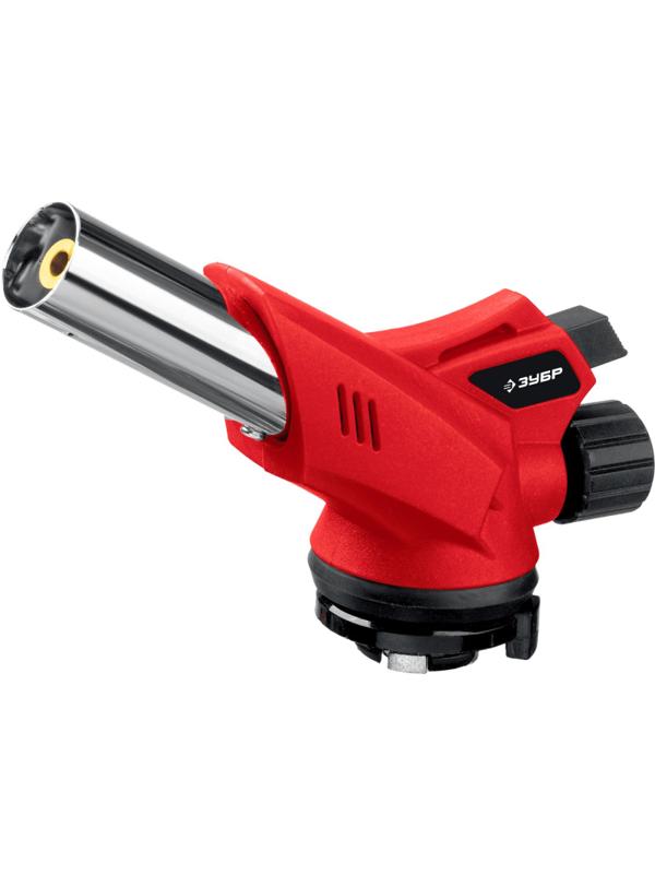 Горелка газовая ЗУБР ГМ-350  с пьезоподжигом, на баллон (55553)