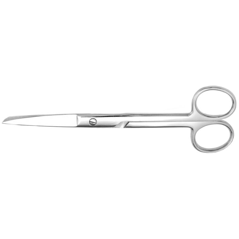 Ножницы с одним острым концом прямые, 140 мм