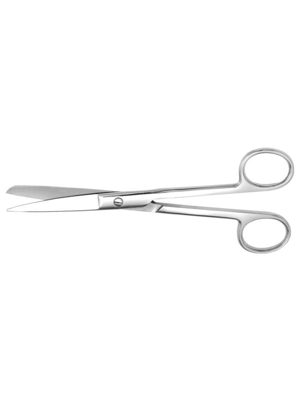 Ножницы с одним острым концом прямые, 140 мм