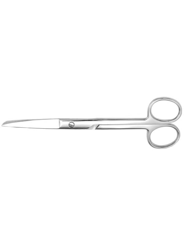 Ножницы с одним острым концом прямые, 140 мм