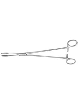 Корнцанг прямой для перевязочного материала и тампонов, 260 мм