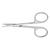 Ножницы с двумя острыми концами прямые, 140 мм
