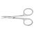 Ножницы остроконечные, вертикально-изогнутые, 100 мм