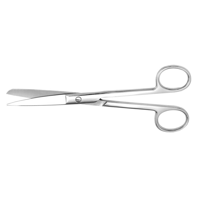 Ножницы с одним острым концом, прямые, 170 мм