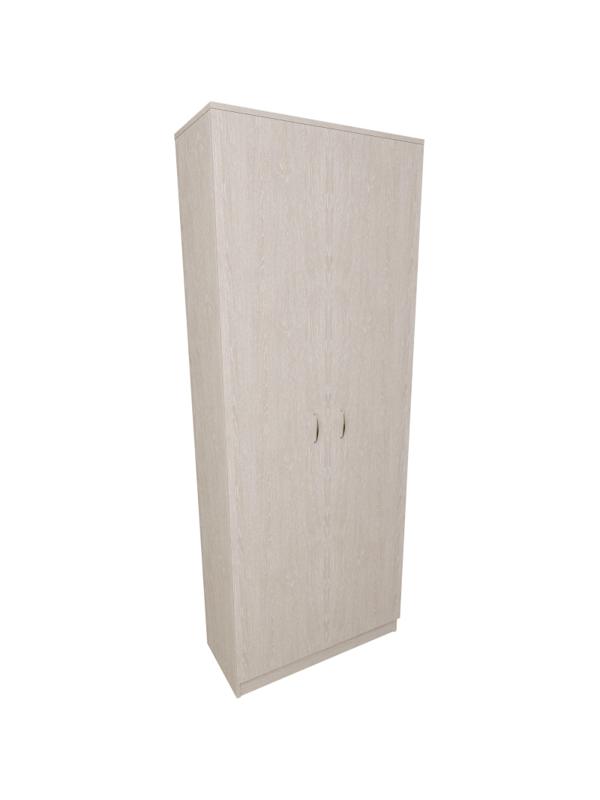 Шкаф SV_распашной узкий для одежды (770х370х2000) ЛДСП 16мм Дуб Атланта