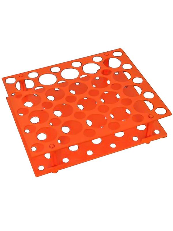 Штатив д/пробирок универсальный 15 мл (30 гнезд) /50 мл (20 гнезд), оранж