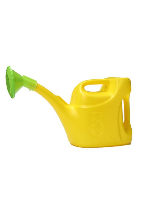 Лейка 5 л, с рассеивателем, цвет МИКС, 680966