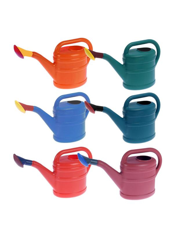 Лейка 10 л, с рассеивателем, цвет МИКС, 'Классика', 1876034