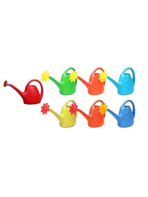 Лейка 2.5 л, с рассеивателем, цвет МИКС, 3246791