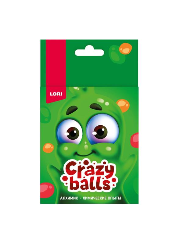 Набор химических опытов Crazy Balls Оранж, зелен и сирен шарики,Оп-102