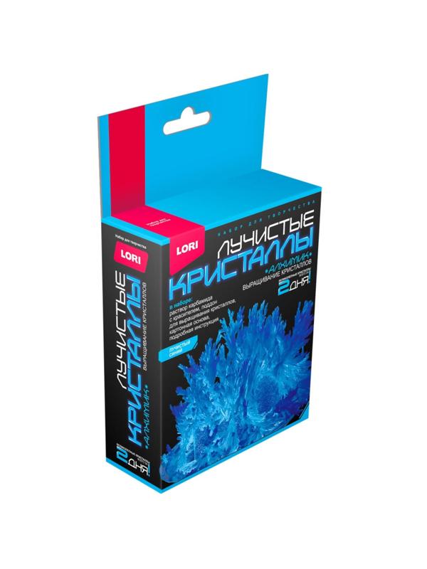 Набор химических опытов Лучистые кристаллы Синий кристалл,Лк-002
